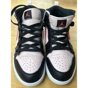 Nike Air Jordan 1 Mid  Sz 3Y 640734-604 Basketball Shoes